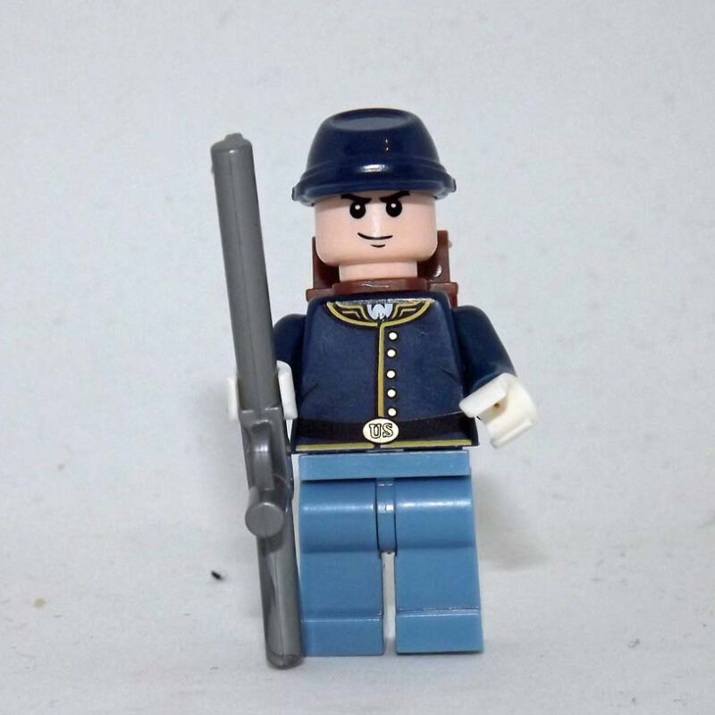 Civil War Union Soldier Minifigure - Collectible Figure