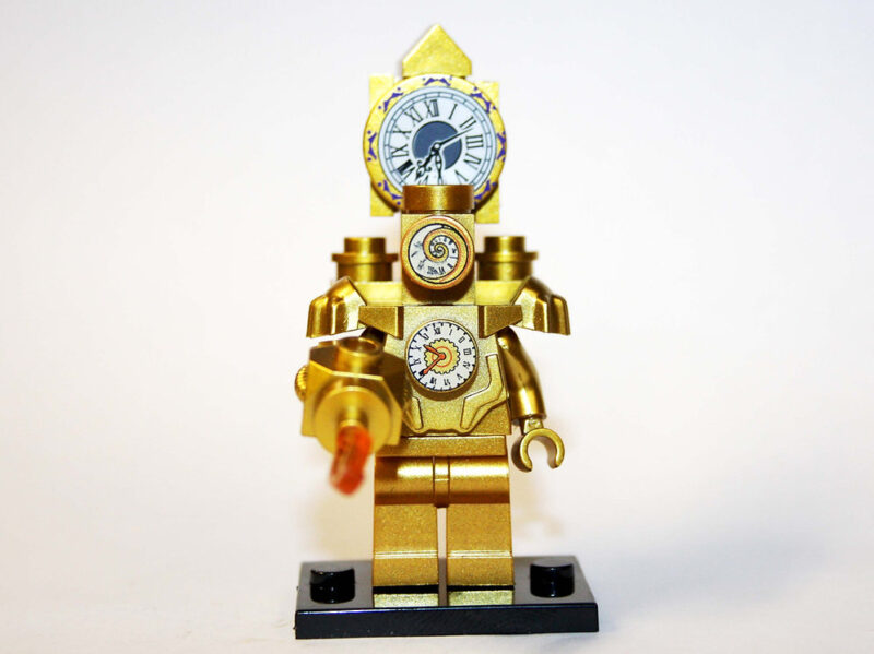 Clock Titan Minifigure - Toilet Man Skibidi Cartoon Set