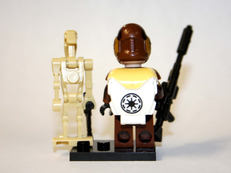 Clone Commander Jet Minifigure - with Droid, Clone Wars Star Wars Edition - Image 2