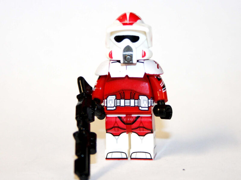 Coruscant Guard ARF Scout Trooper Minifigure - Star Wars Clone Wars Edition