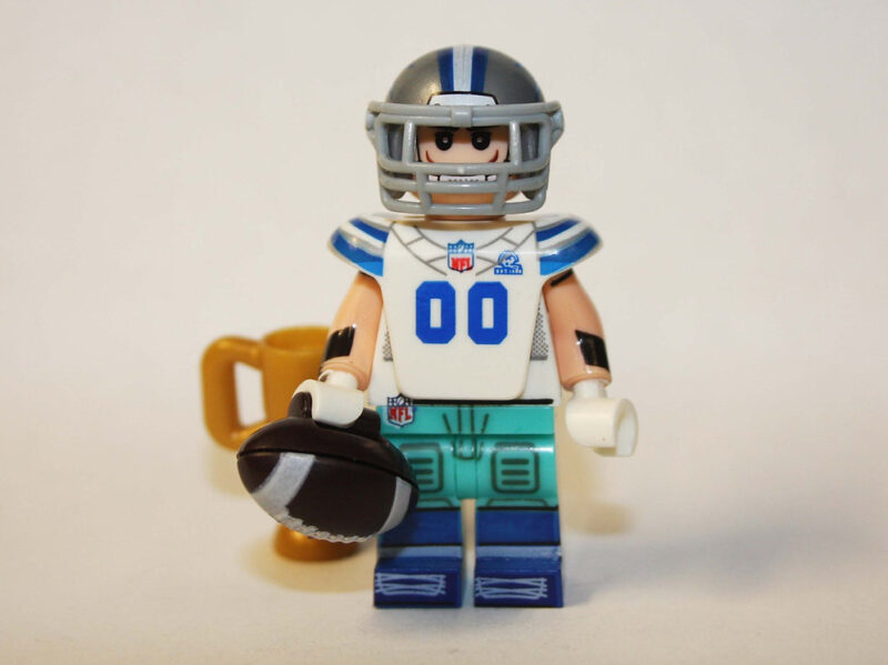 Dallas Cowboys Minifigure V2 - NFL Football Player Collectible