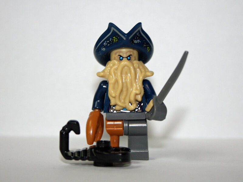 Davy Jones Minifigure - Pirates of the Caribbean Collectible