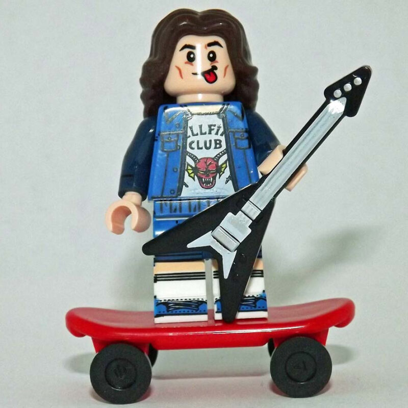 Eddie Munson Minifigure - Hellfire Club, Stranger Things Season 4