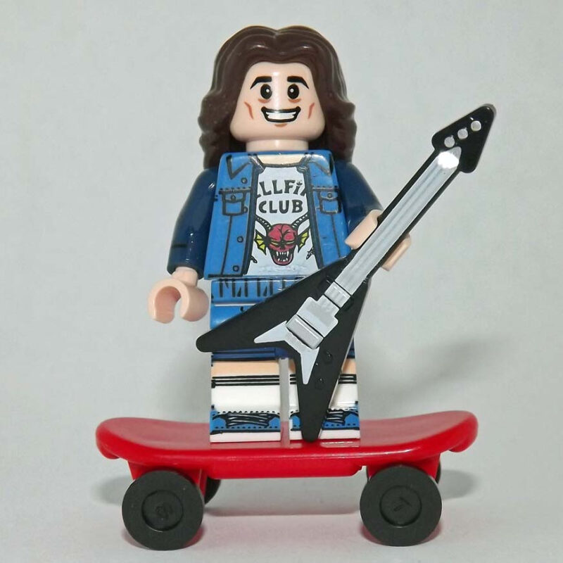 Eddie Munson Minifigure - Hellfire Club, Stranger Things Season 4 - Image 2