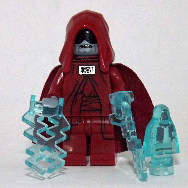 Emperor Palpatine Minifigure - Darth Sidious Sith, Star Wars Red Outfit - Image 2