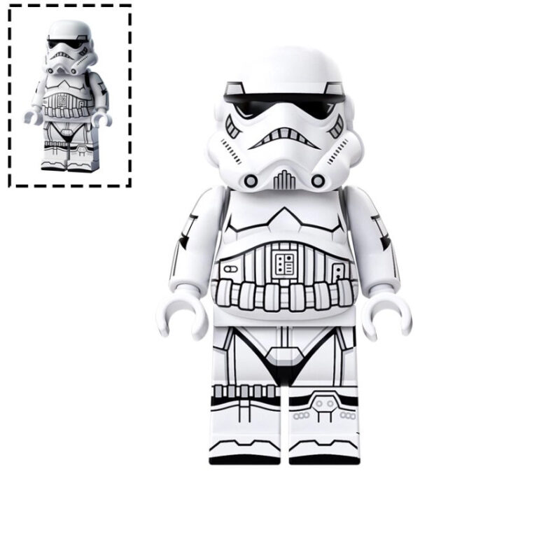 Fat Stormtrooper Minifigure - Star Wars Collectible