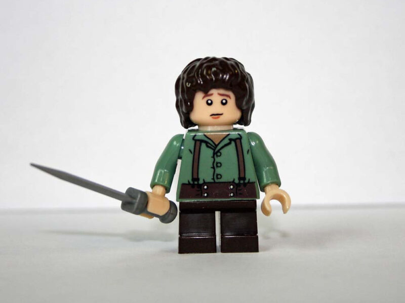 Frodo Baggins Minifigure - Hobbit Lord of the Rings Edition - Image 2