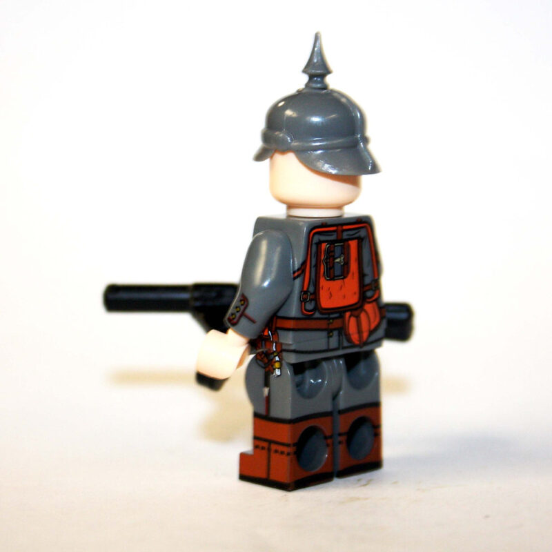 German WW1 Trench Raider Soldier Minifigure - Historical Collectible - Image 2