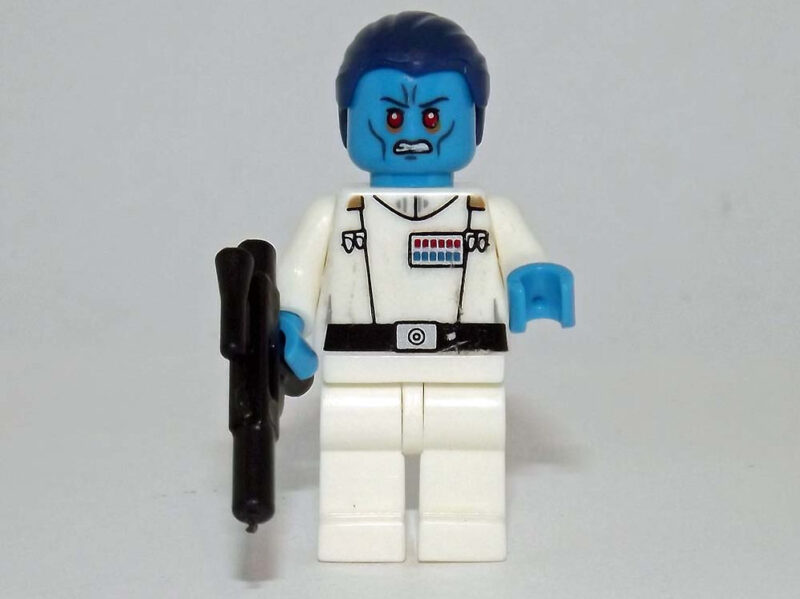 Grand Admiral Thrawn Minifigure - Star Wars Collectible