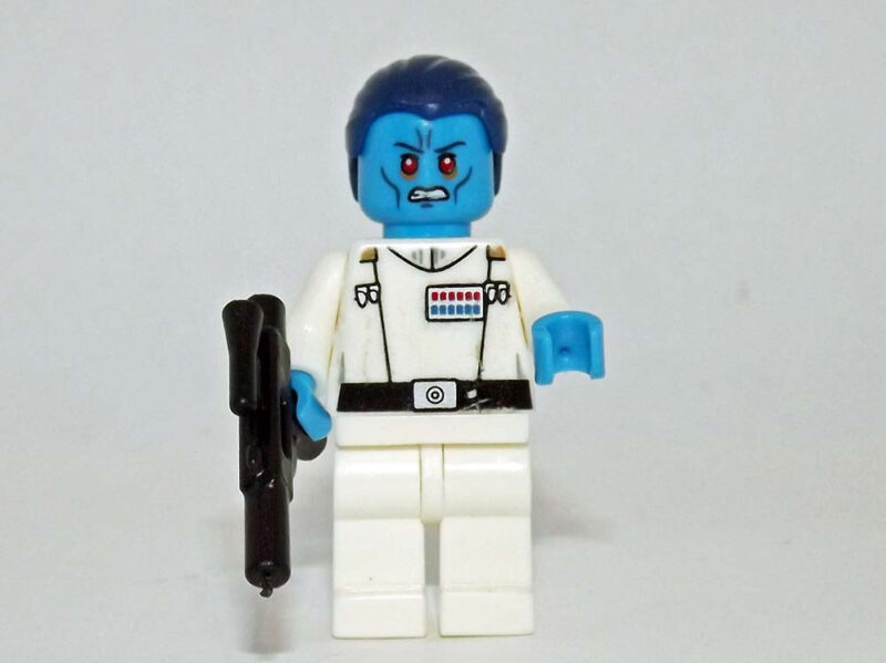 Grand Admiral Thrawn Minifigure - Star Wars Collectible - Image 2