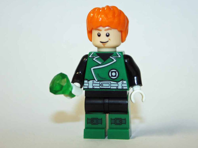 Green Lantern Guy Gardner Minifigure - Premium DC Comics Collectible