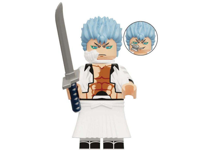 Grimmjow Jaegerjaquez Minifigure - Premium Bleach Anime Collectible