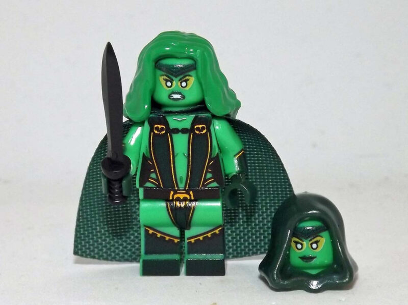 Gamora Minifigure - Premium Guardians of the Galaxy Collectible