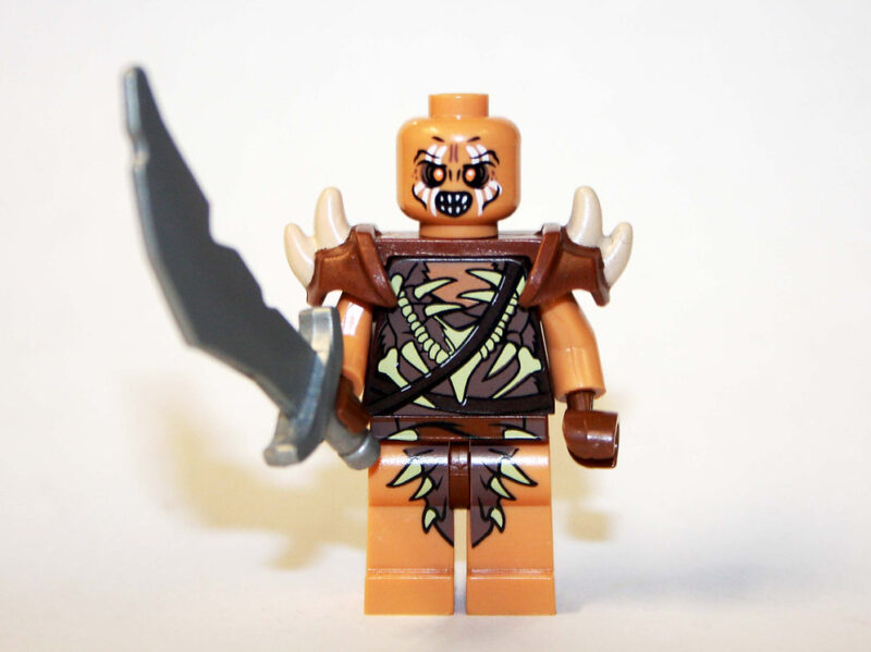 Gundabad Orc Minifigure - Premium Lord of the Rings Hobbit Collectible