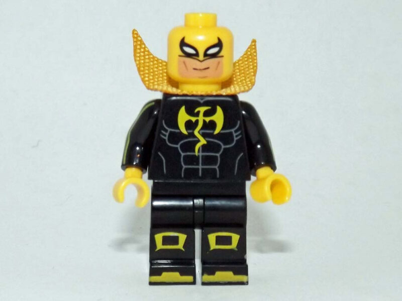 Iron Fist Minifigure - Premium Yellow and Black Comic Version