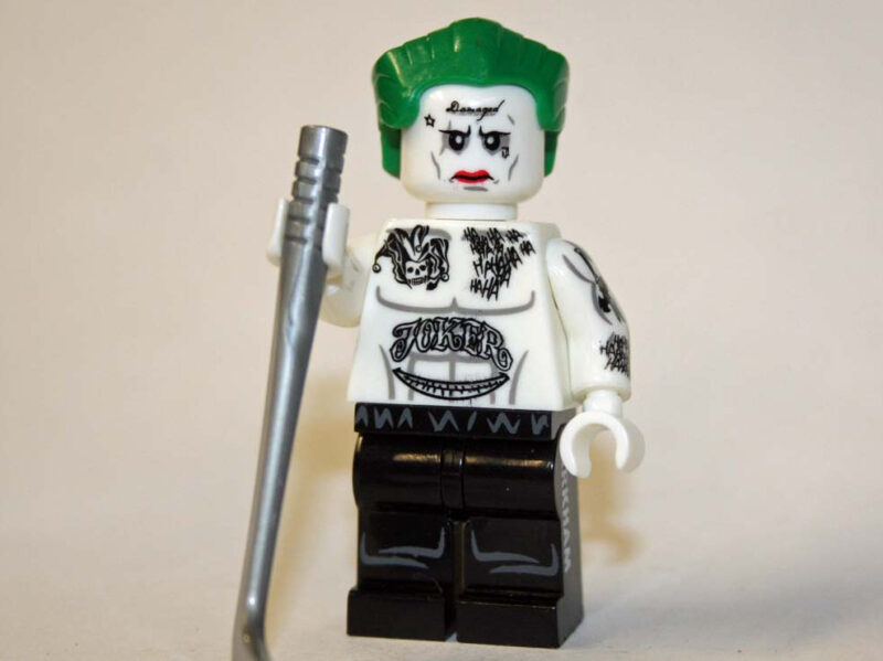 Joker Suicide Squad Minifigure - Batman with Hockey Stick Edition