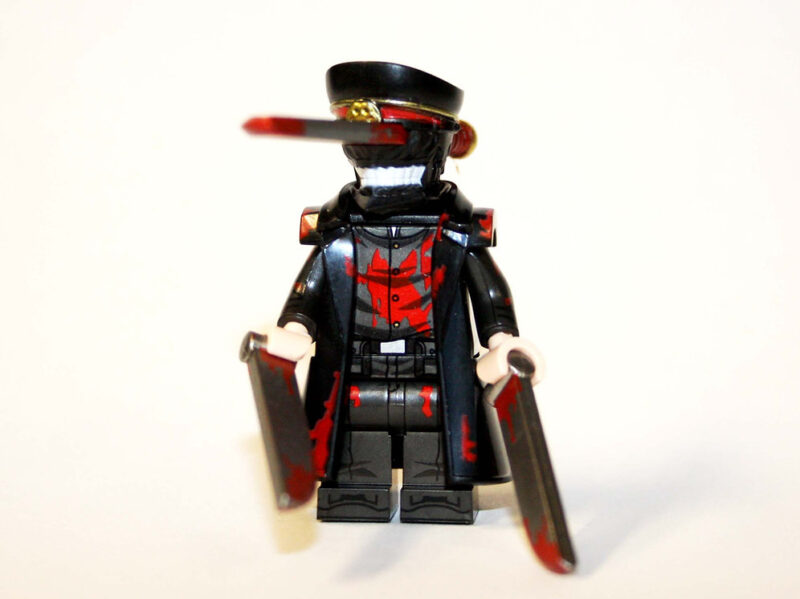 Katana Man Minifigure - Chainsaw Man Horror Anime Edition