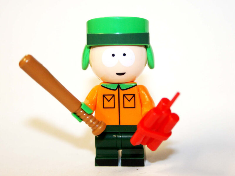 Kyle Broflovski Minifigure - South Park Cartoon Edition