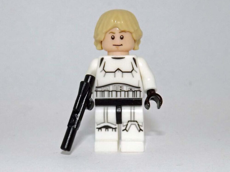 Luke Skywalker Stormtrooper Outfit Minifigure - Premium Star Wars Collectible