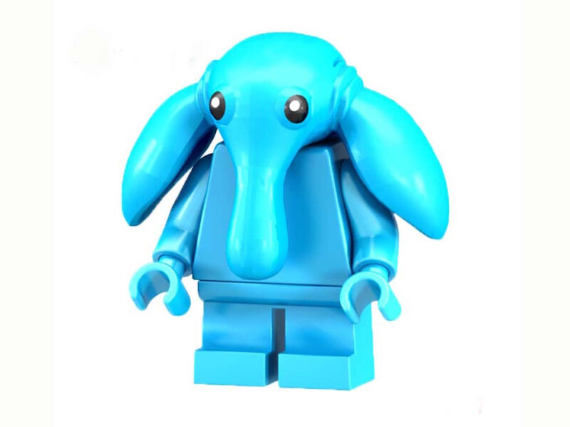 Max Rebo Minifigure - Premium Jabba's Palace Star Wars Edition