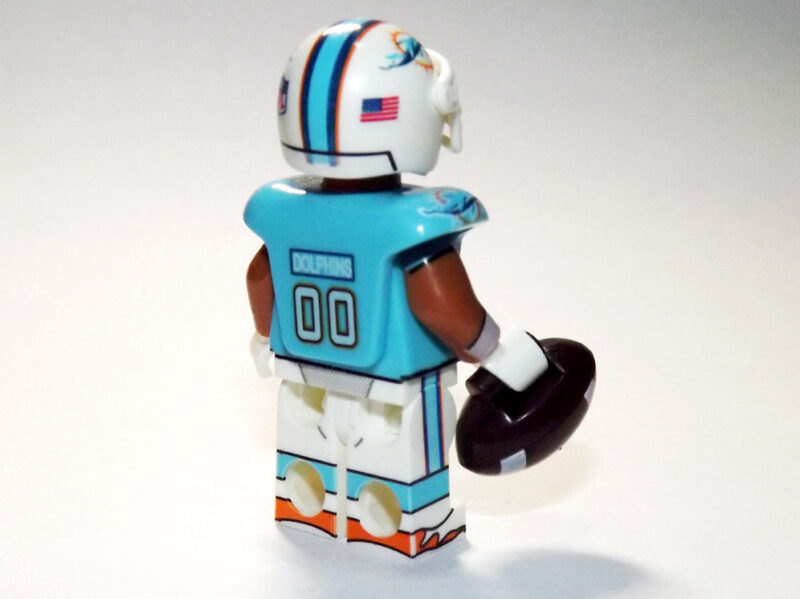 Miami Dolphins Minifigure - Premium NFL Football Player Collectible - Image 2