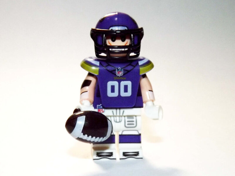 Minnesota Vikings Minifigure - Premium NFL Football Player Collectible