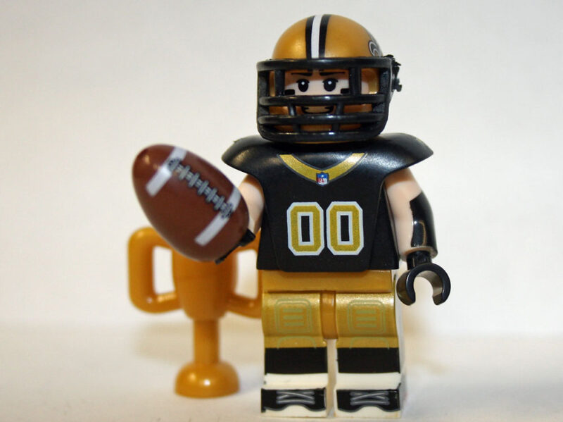 New Orleans Saints Minifigure - Premium NFL Football Player Collectible