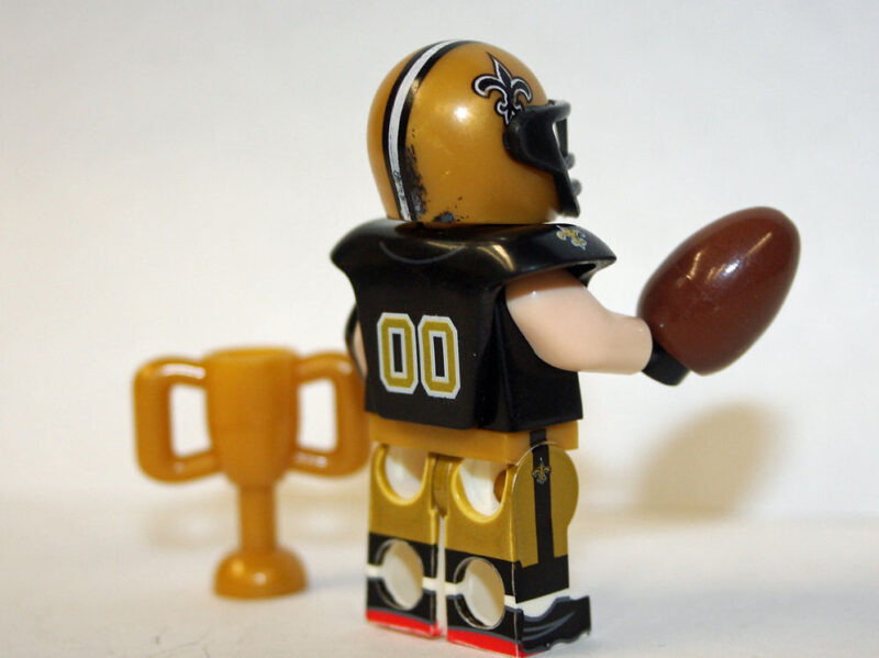 New Orleans Saints Minifigure - Premium NFL Football Player Collectible - Image 2