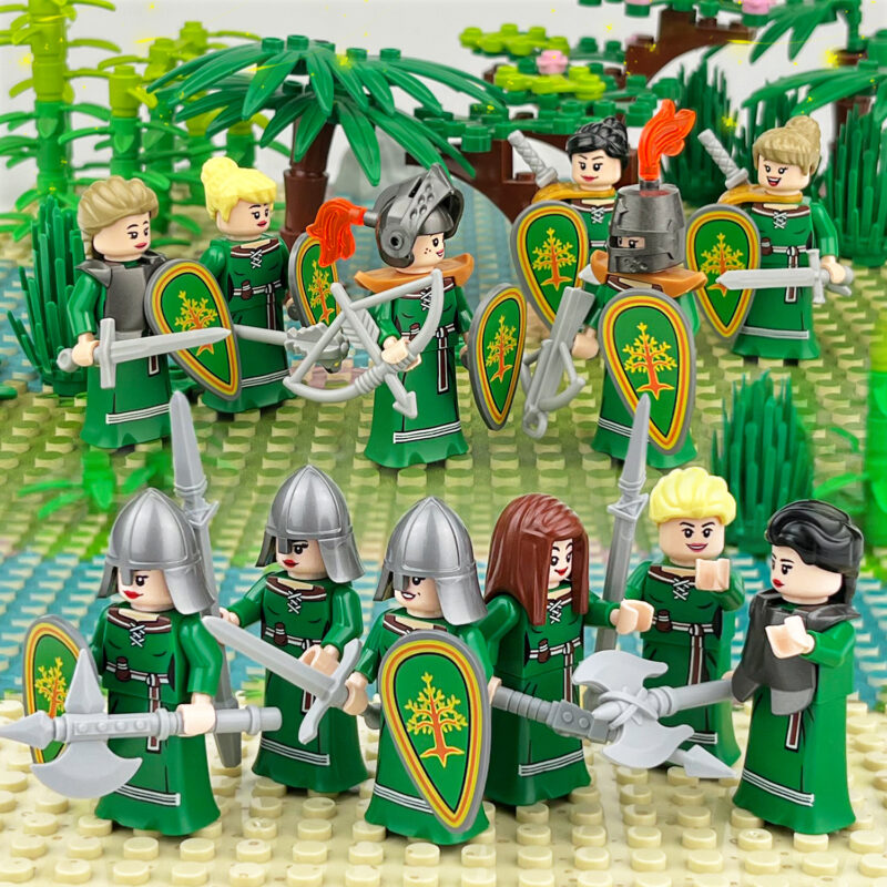 Elf Hunter Set Brickfunny Custom Minifigures - Image 2