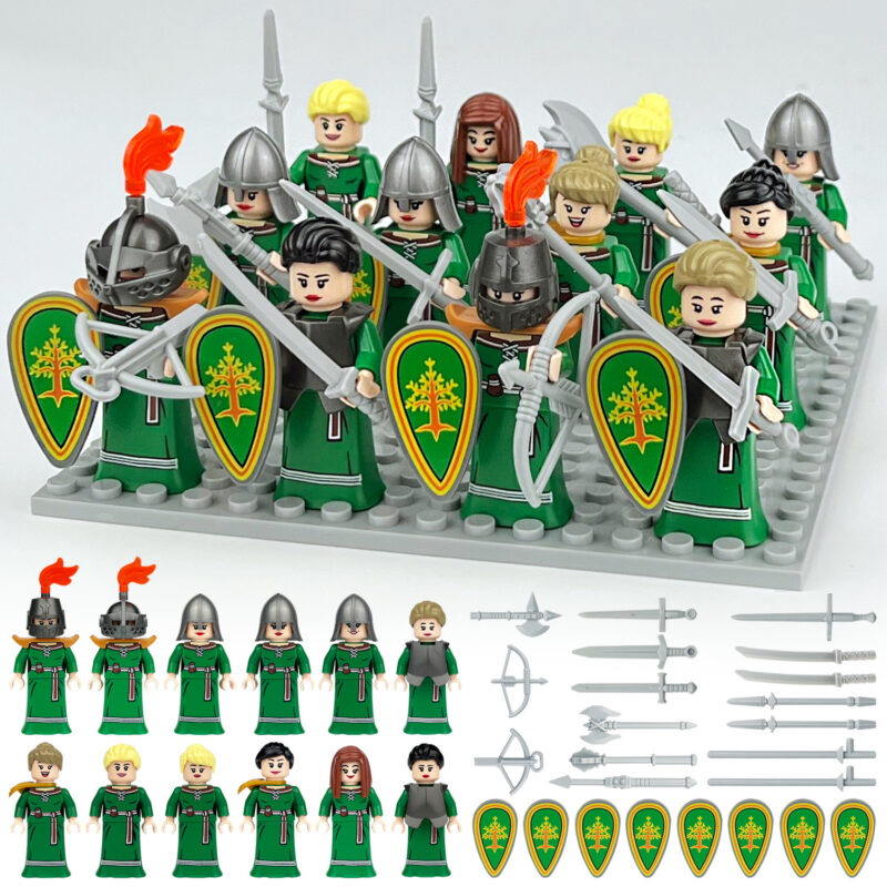 Elf Hunter Set Brickfunny Custom Minifigures - Image 4