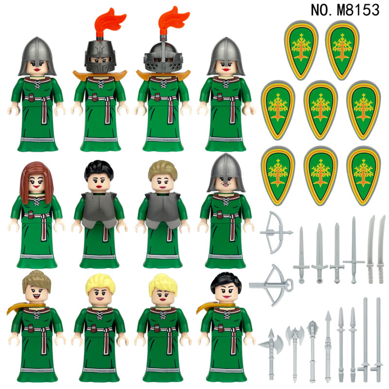 Elf Hunter Set Brickfunny Custom Minifigures - Image 5