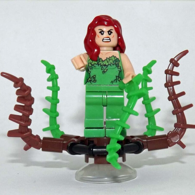 Poison Ivy Minifigure - Premium Batman Edition (with Sled)