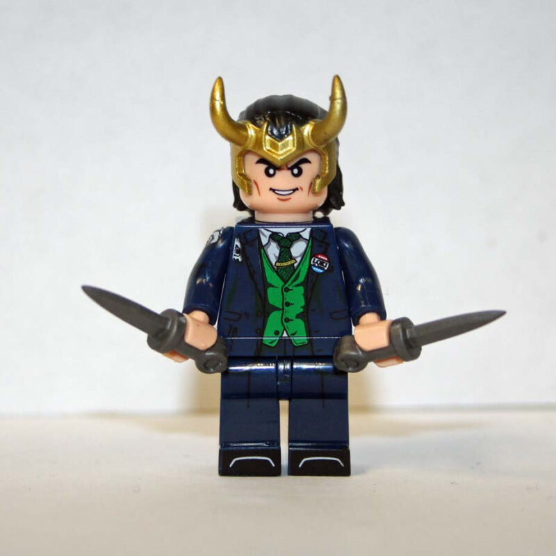 President Loki Minifigure - Premium TV Show Collectible