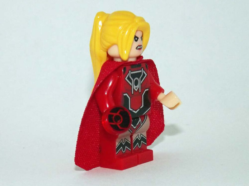 Red Lantern Supergirl Minifigure - Premium Comic Edition - Image 2