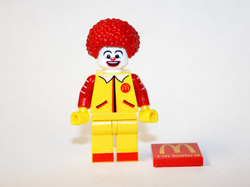 Ronald McDonald Minifigure - Premium Classic Edition