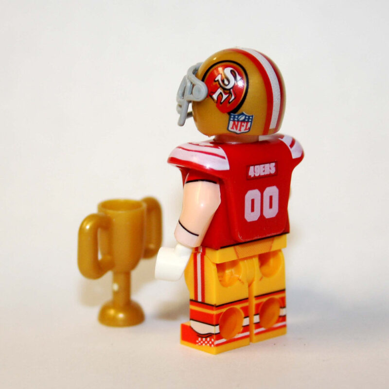 San Francisco 49ers Minifigure - Premium NFL Football Player Edition - Image 2