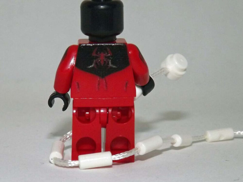 Scarlet Spider Minifigure - Premium Spider-Man Comic Edition - Image 2