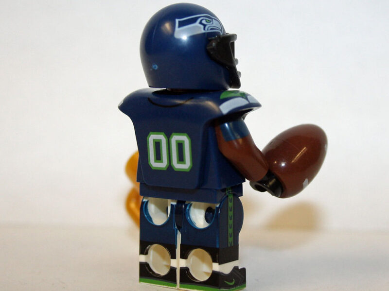 Seattle Seahawks Minifigure - Premium NFL Football Player Edition - Image 2