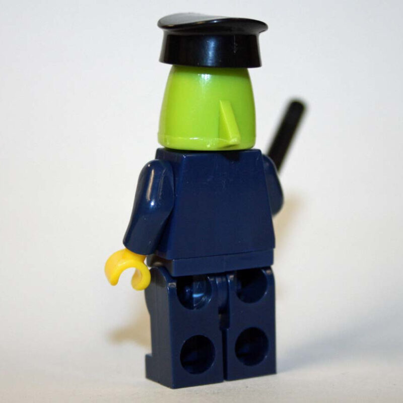 Security Guard Minifigure - Premium SpongeBob SquarePants Cartoon Edition - Image 2