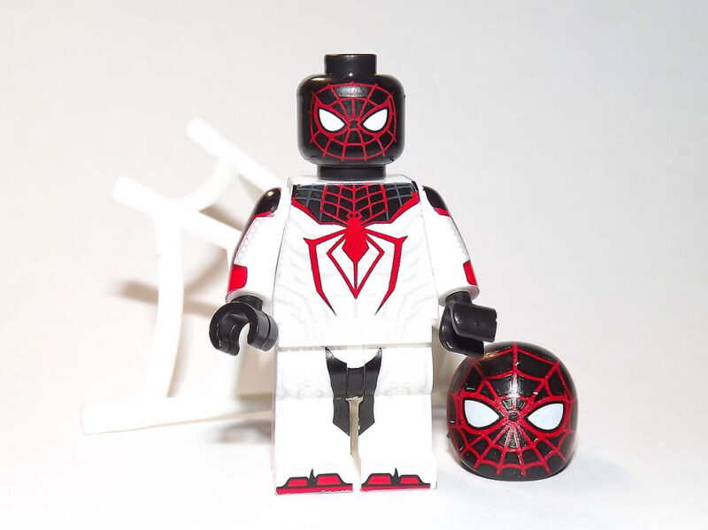 Spider-Man T.R.A.C.K. Suit Minifigure - Premium Miles Morales Edition