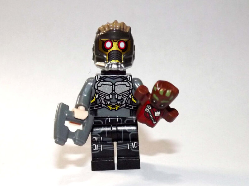 Star-Lord Aero Rig Minifigure - Premium Baby Groot Star-Lord Edition