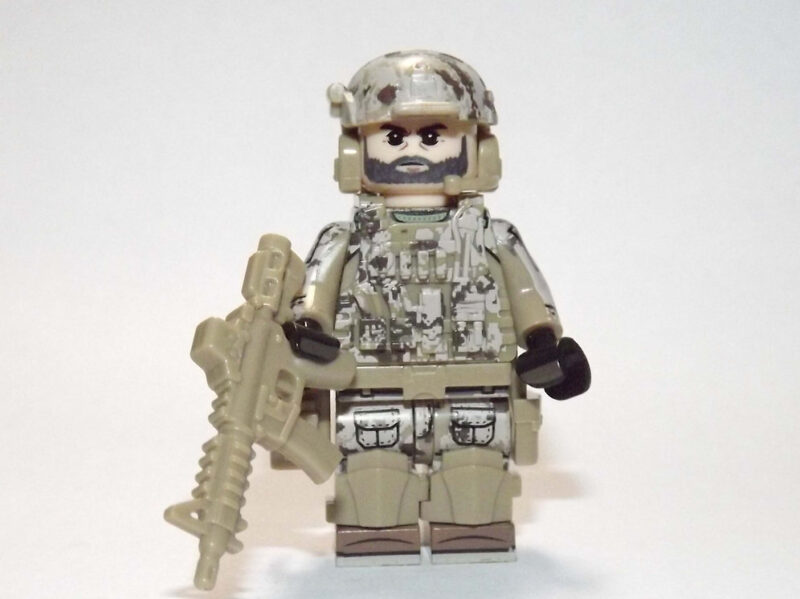 US Special Forces Operator Minifigure - Premium Military Seal Edition