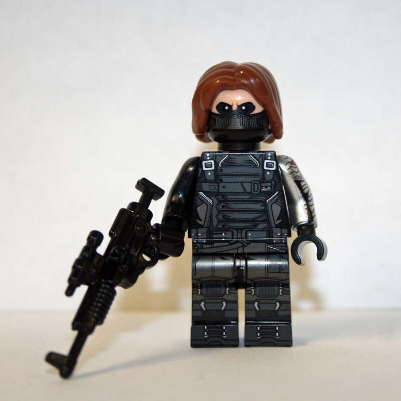 Winter Soldier Minifigure - Premium Marvel TV Show Edition