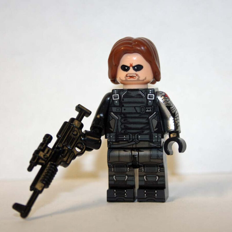 Winter Soldier Minifigure - Premium Marvel TV Show Edition - Image 3