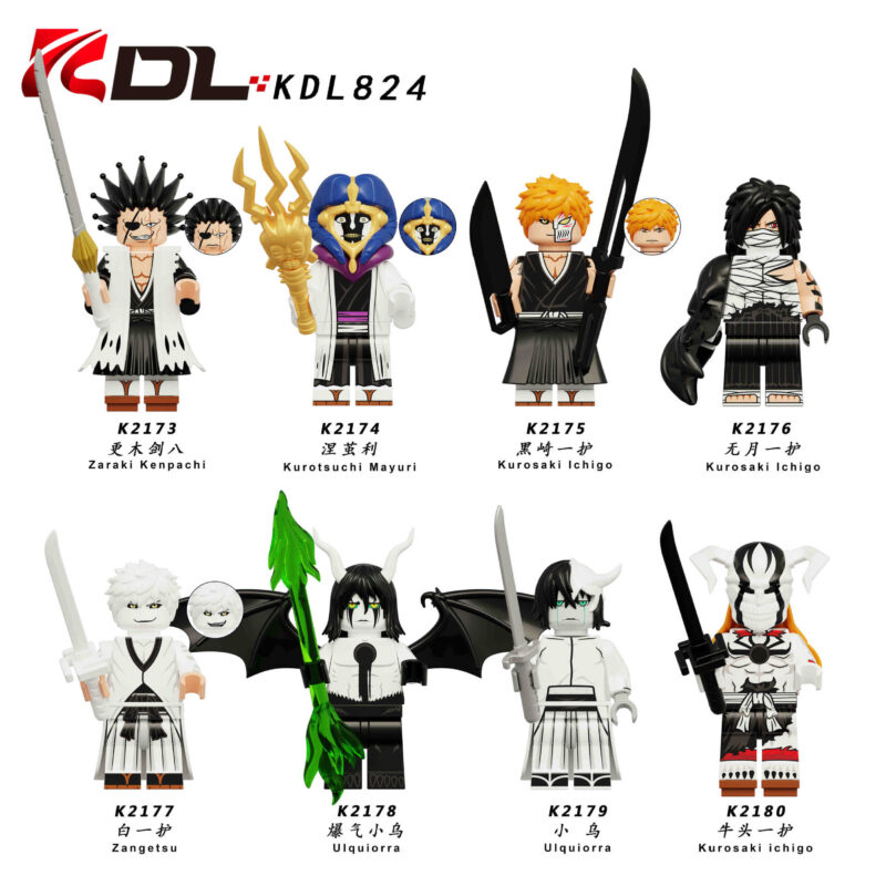 Bleach Series Custom Minifigures – Model: KDL824(8PCS)