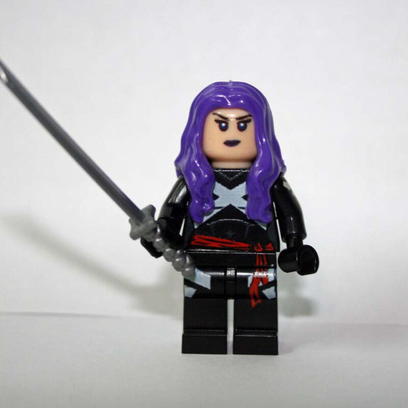 Psylocke Minifigure - Premium Wandavision TV Show X-Men Marvel Edition