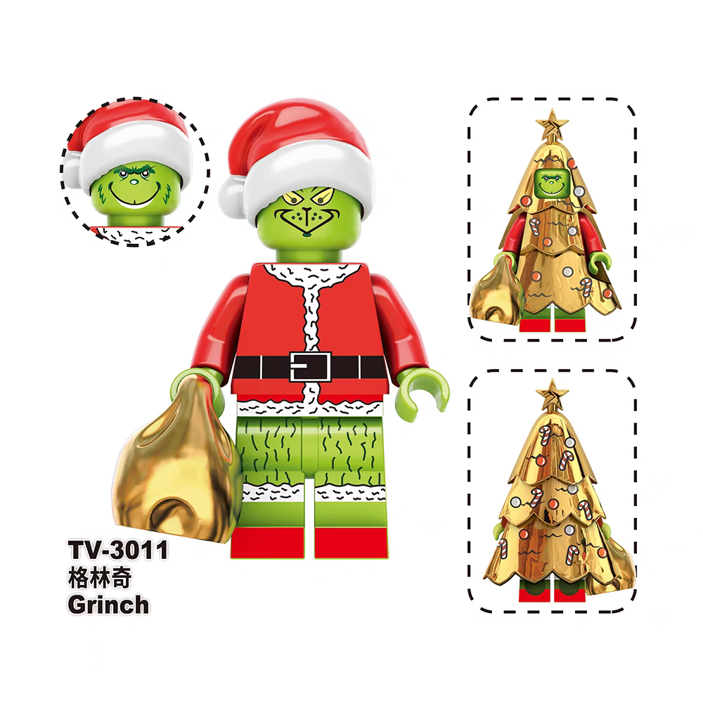 Grinch Lego Minifigure