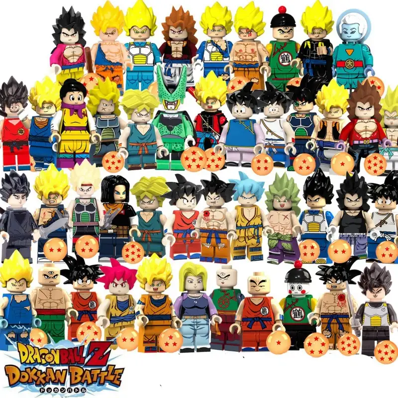 From Vegeta to FriezaDragon Ball Characters as Minifigures