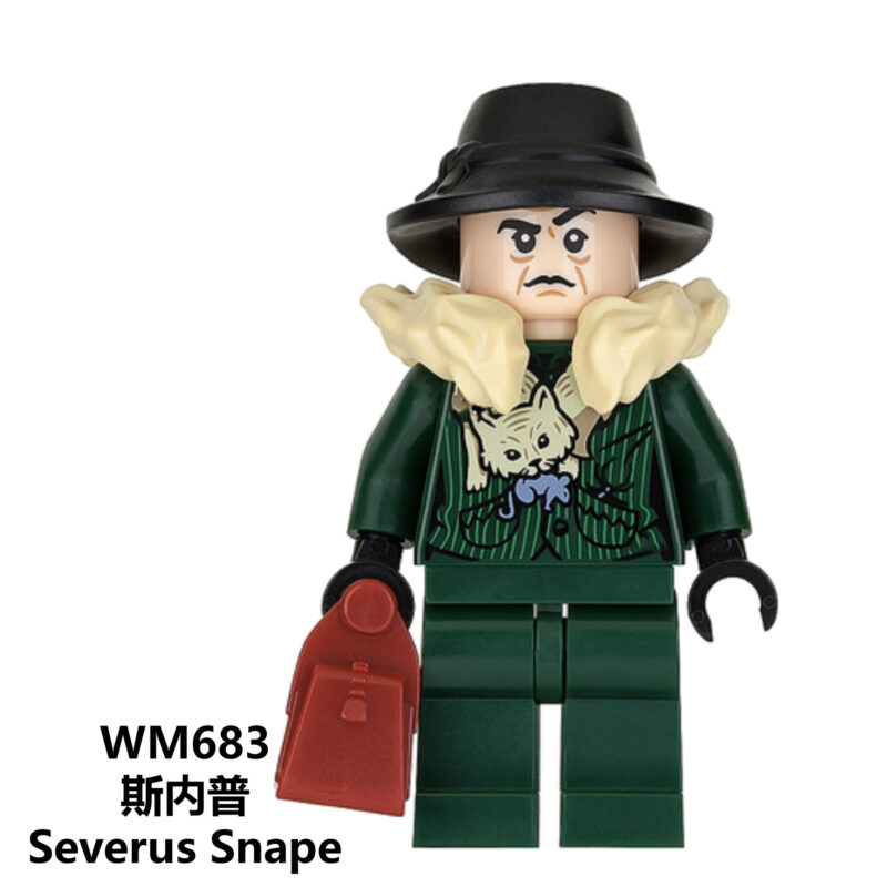 Custom Snape Minifigure - Harry Potter Series(WM683)