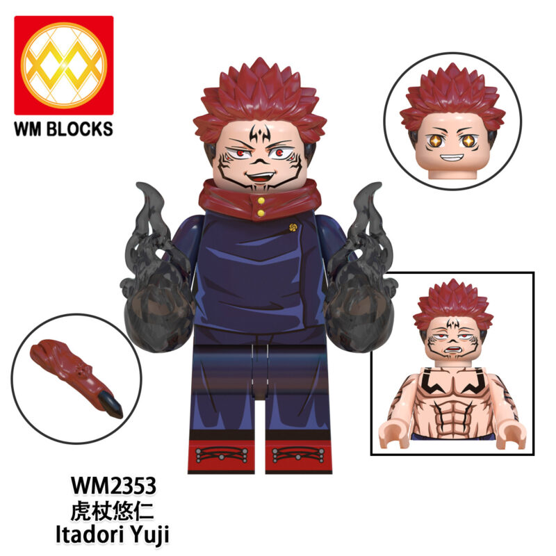 Jujutsu Kaisen Series Custom Minifigures – Model:WM6139(8PCS) - Image 3